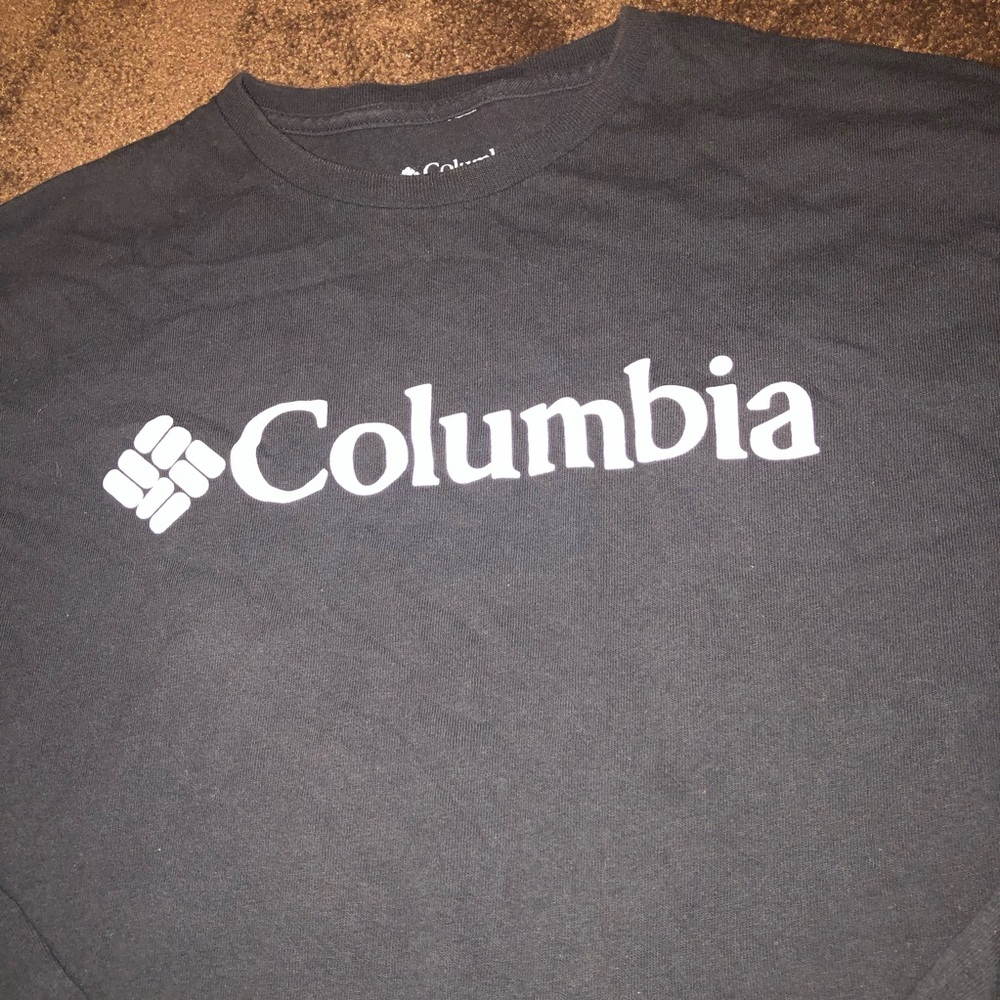 Columbia Black Long-Sleeve Logo Shirt - Picture 2 of 4